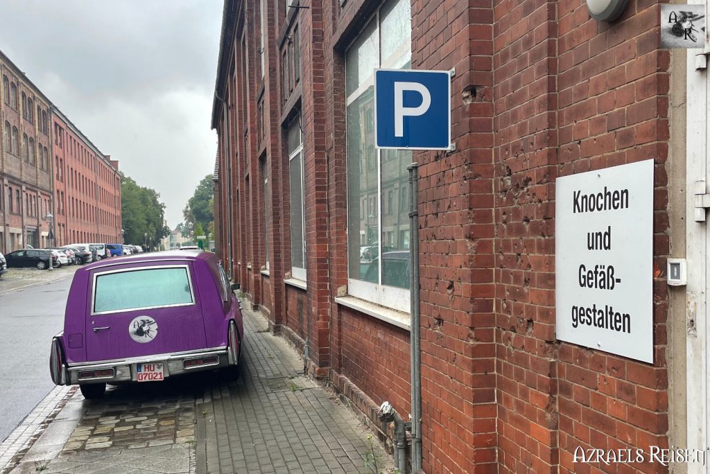 Stilvoller Parkplatz